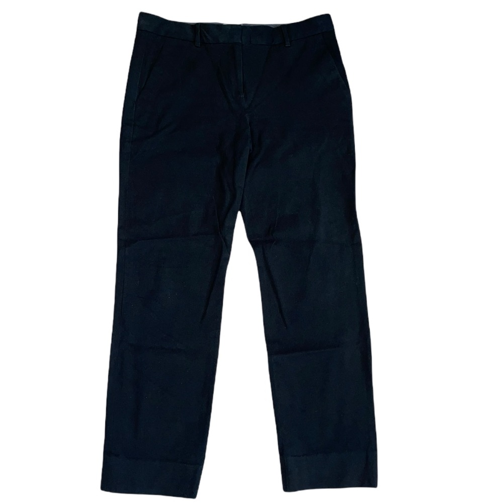 GAP Women’s Black True Straight Trousers Size 6R - Picture 1 of 5